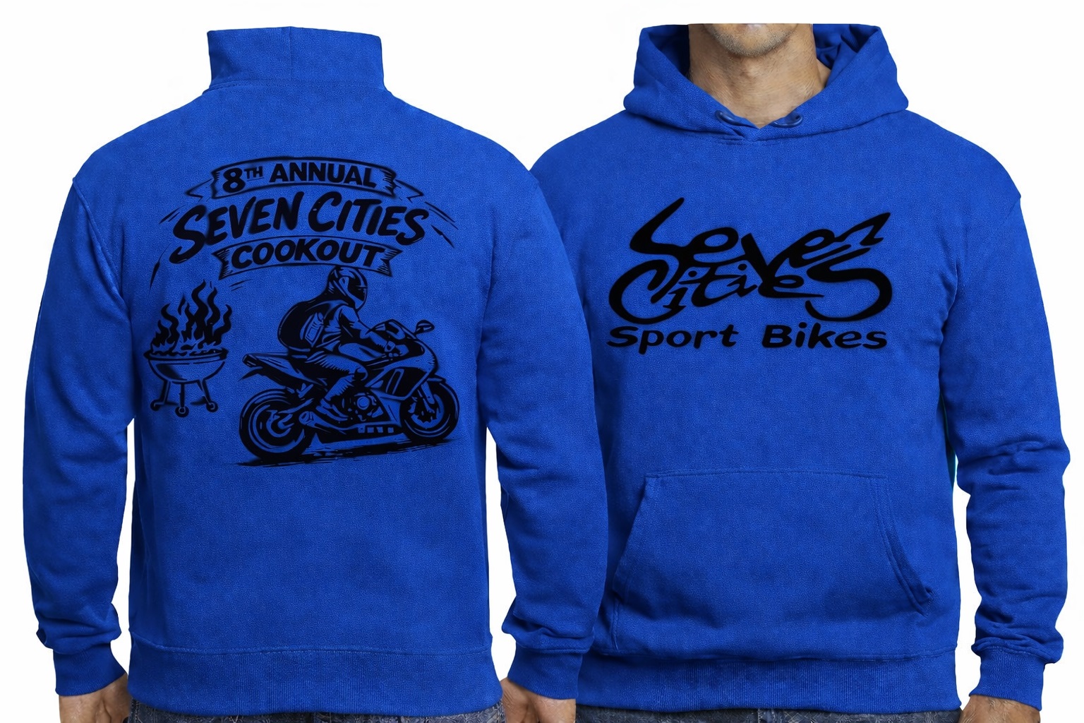 8th Annual Seven Cities Cook Out Sweatshirt - Image 4