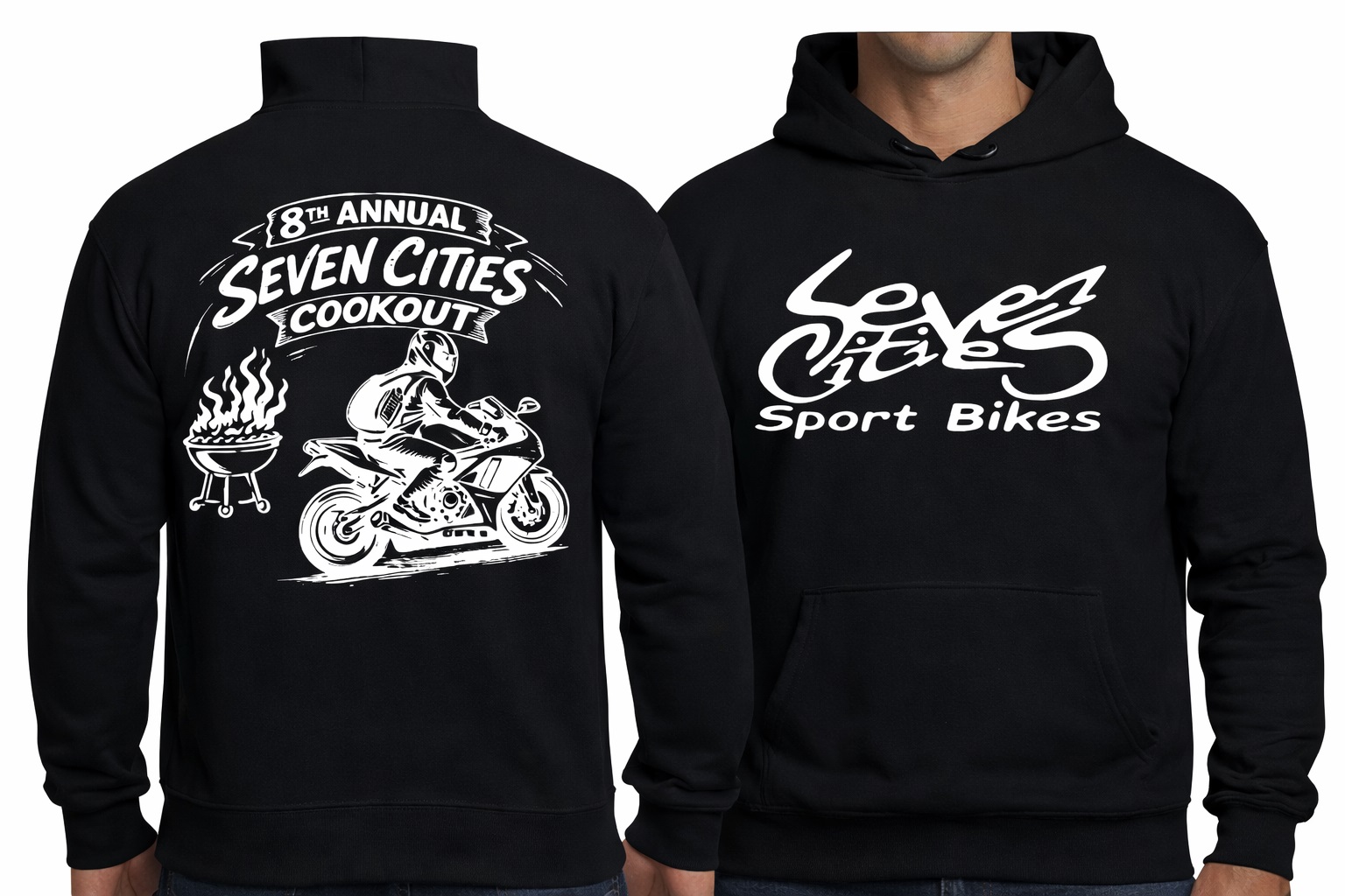 8th Annual Seven Cities Cook Out Sweatshirt - Image 2