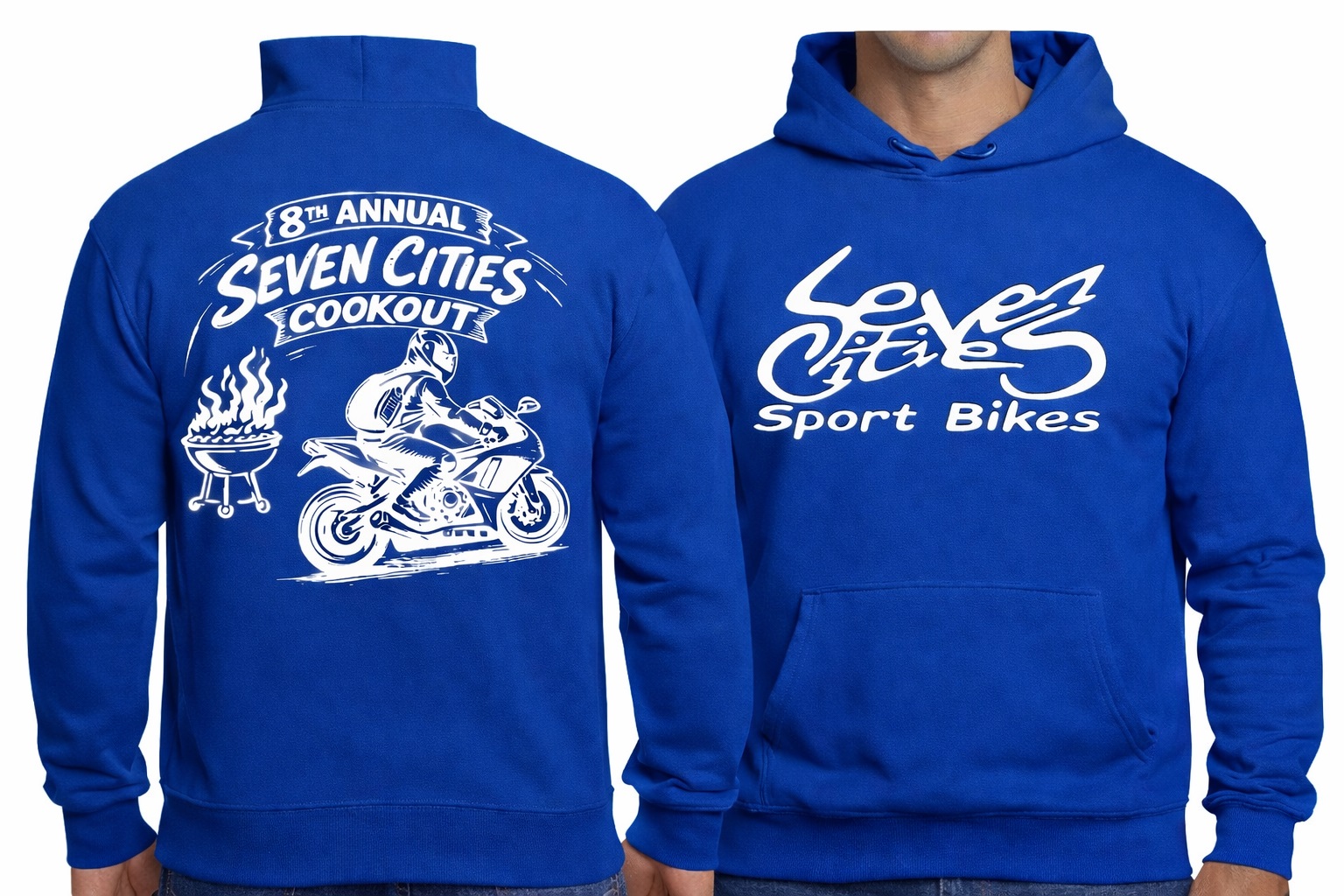 8th Annual Seven Cities Cook Out Sweatshirt - Image 3