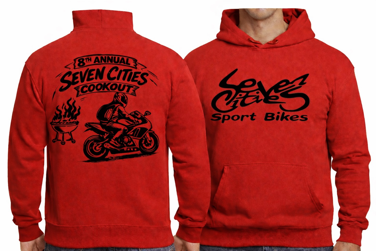 8th Annual Seven Cities Cook Out Sweatshirt - Image 6
