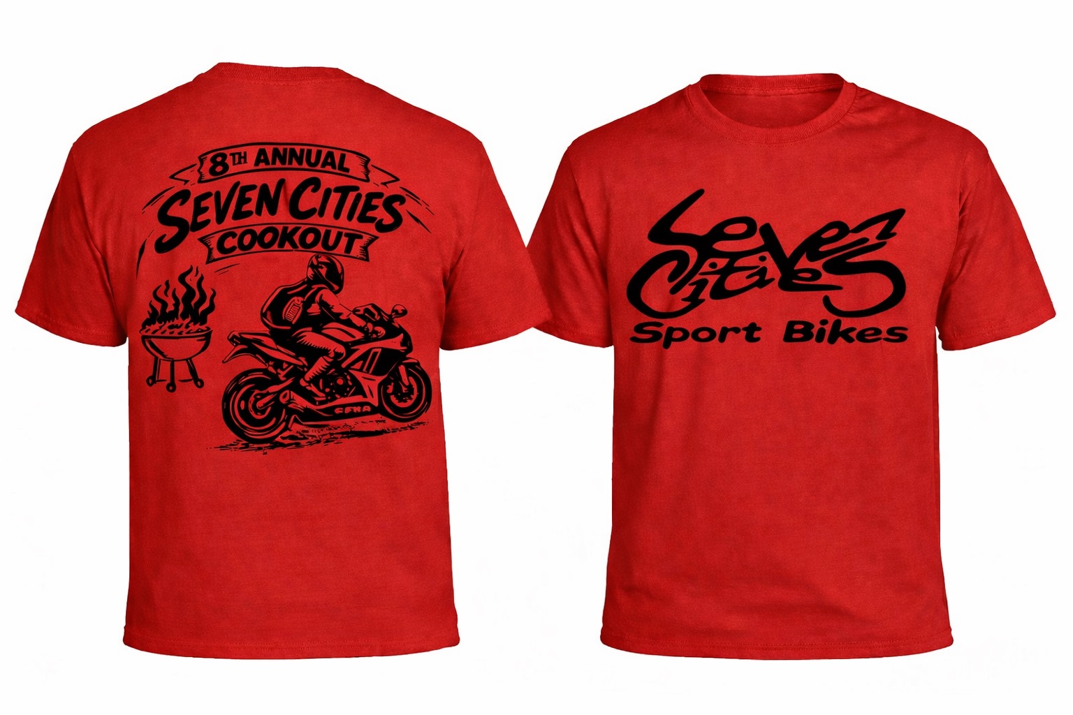 8th Annual Seven Cities Cook Out Shirt - Image 6