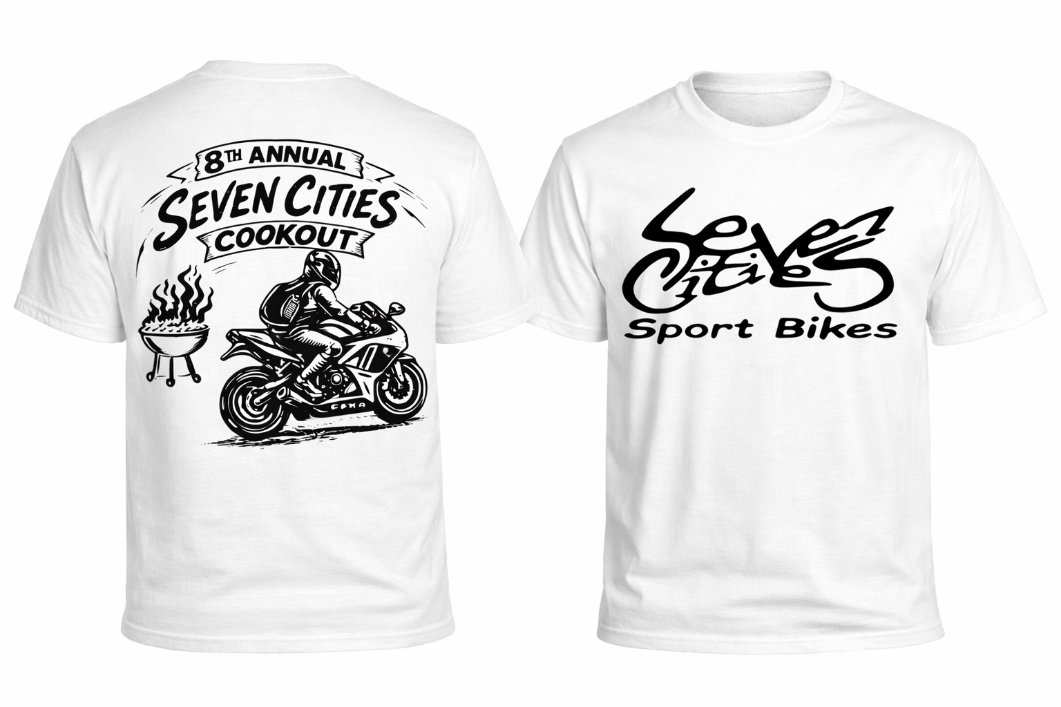 8th Annual Seven Cities Cook Out Shirt